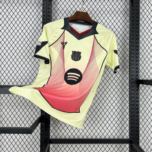 Barcelona 2025/26 yellow pink special edition Kobe Jersey