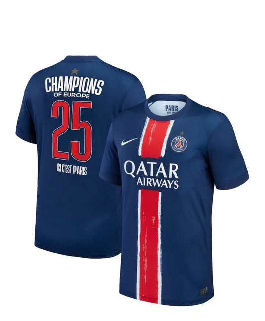 24-25 PSG Collector 25 champion Jersey  - Fan version