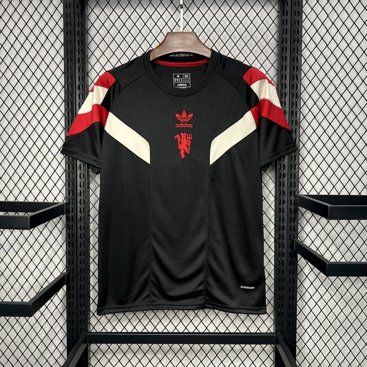 Manchester United 2024/25 Originals Tee Black Jersey