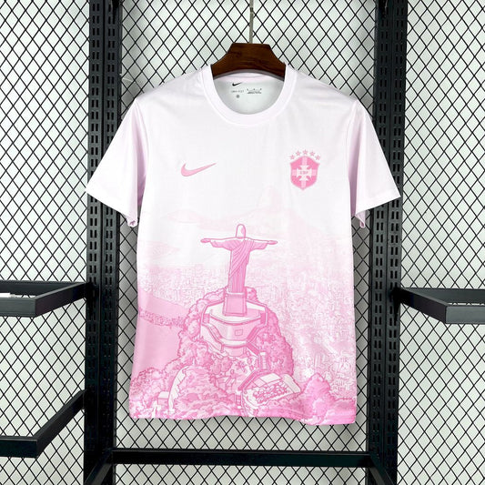 25/26 Brazil Jesus pink and white