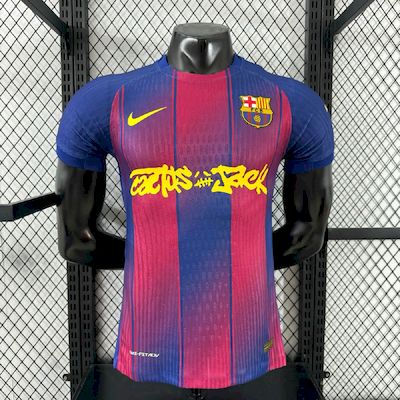 25-26 Barcelona x Travis Scott Edition Home Kit Player Version