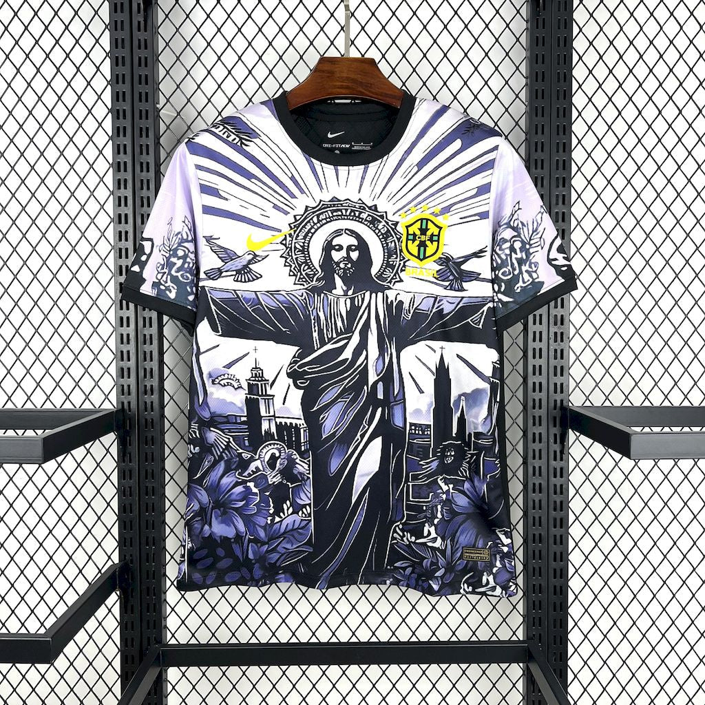 Brazil 2025/26 Dark Purple Jersey