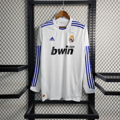 10-11 Real Madrid home long sleeve