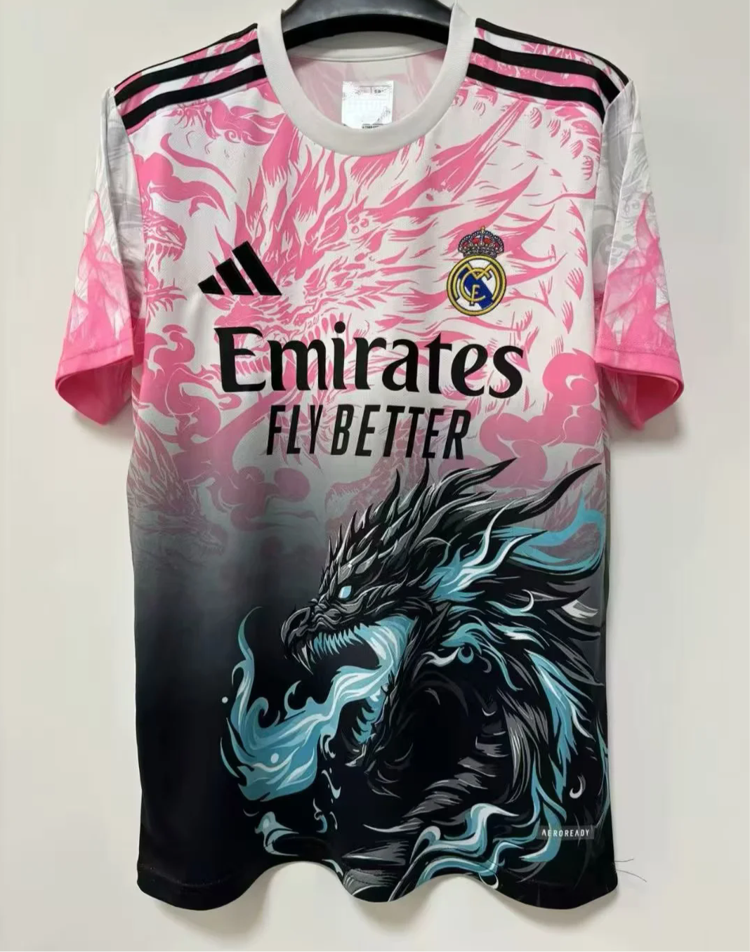 25-26 Real Madrid Pink Blue Dragon