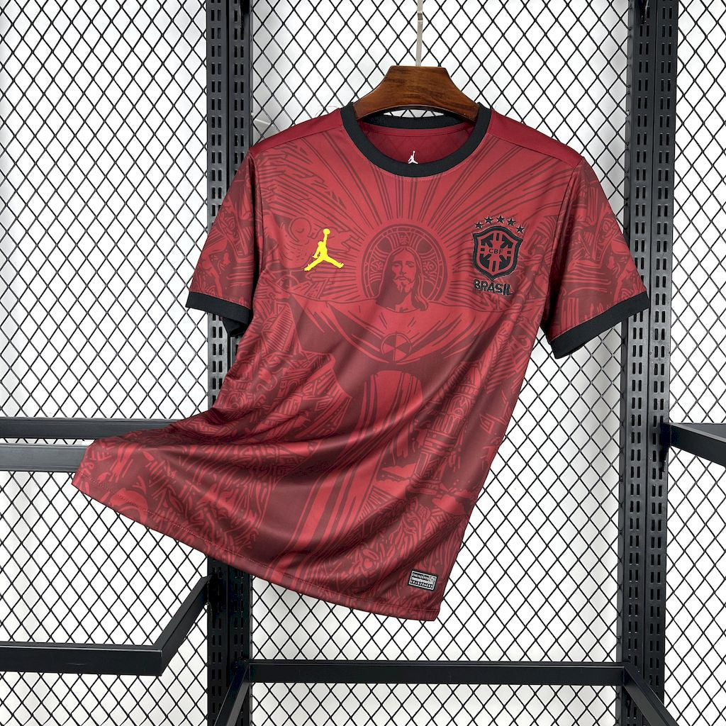 Brazil 2025/26 Jordan Maroon Special Edition Jersey