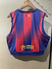 25-26 Barcelona Home Women Crop-Top