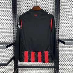 AC Milan 2025/26 Home Long Sleeves Jersey