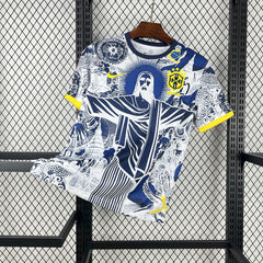 Brazil 2025/26 Blue and white Jersey
