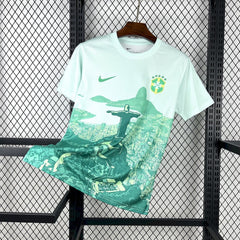 Brazil 2025/26 Green and white Jersey