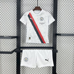 Manchester City 2025/26 Away Kids Kit