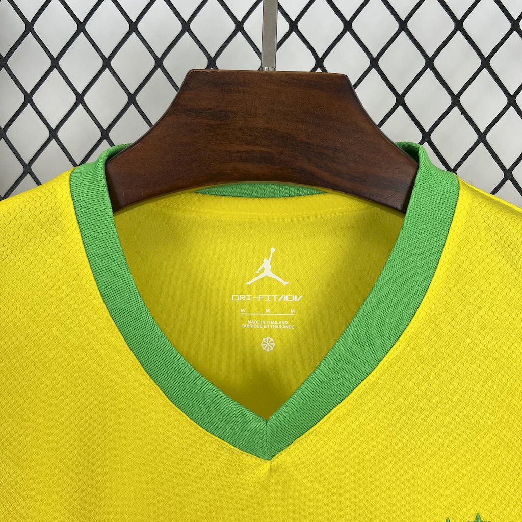 Brazil 2025/26 Jordan Yellow Special Edition Jersey