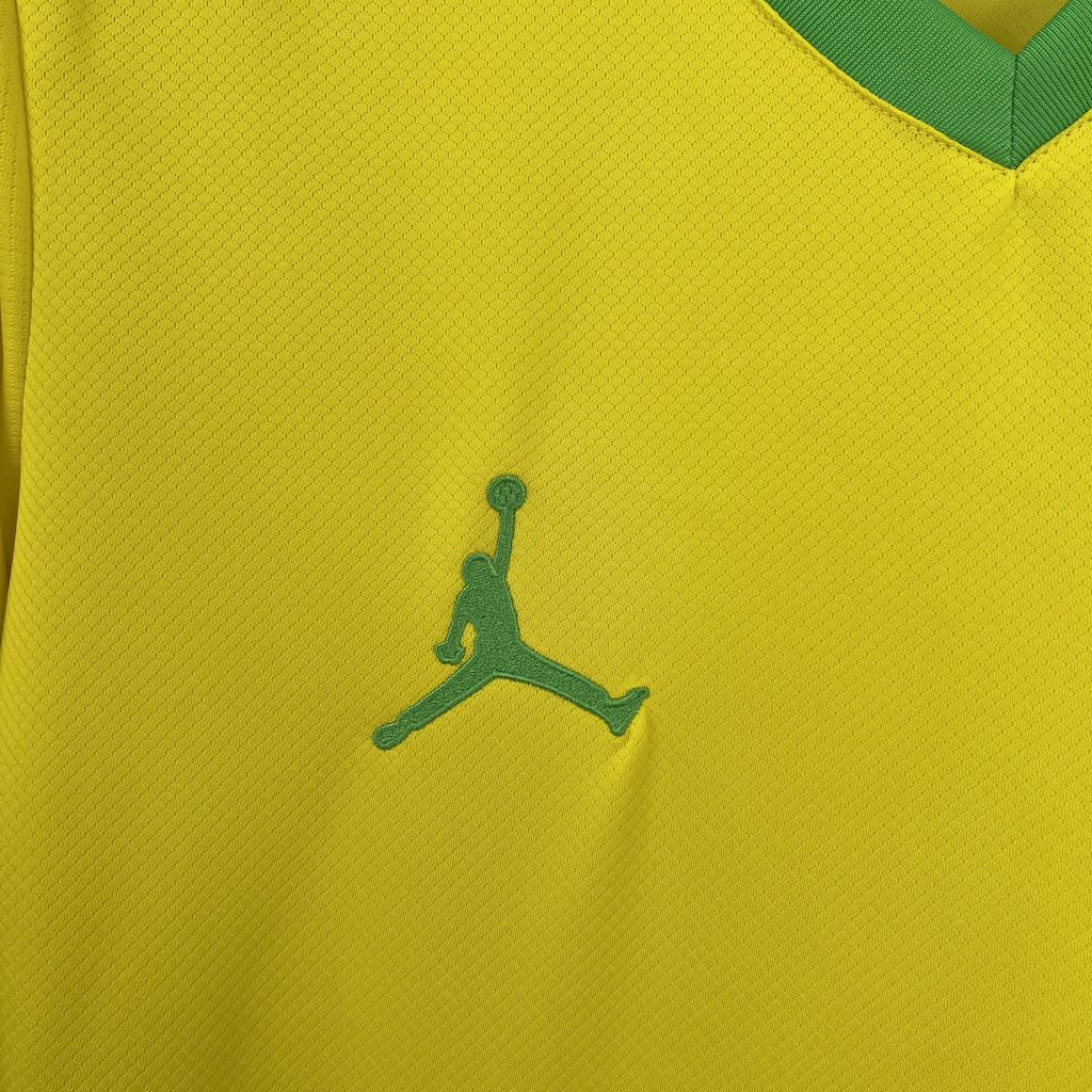 Brazil 2025/26 Jordan Yellow Special Edition Jersey