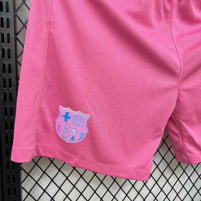 25-26 Barcelona Pink Shorts