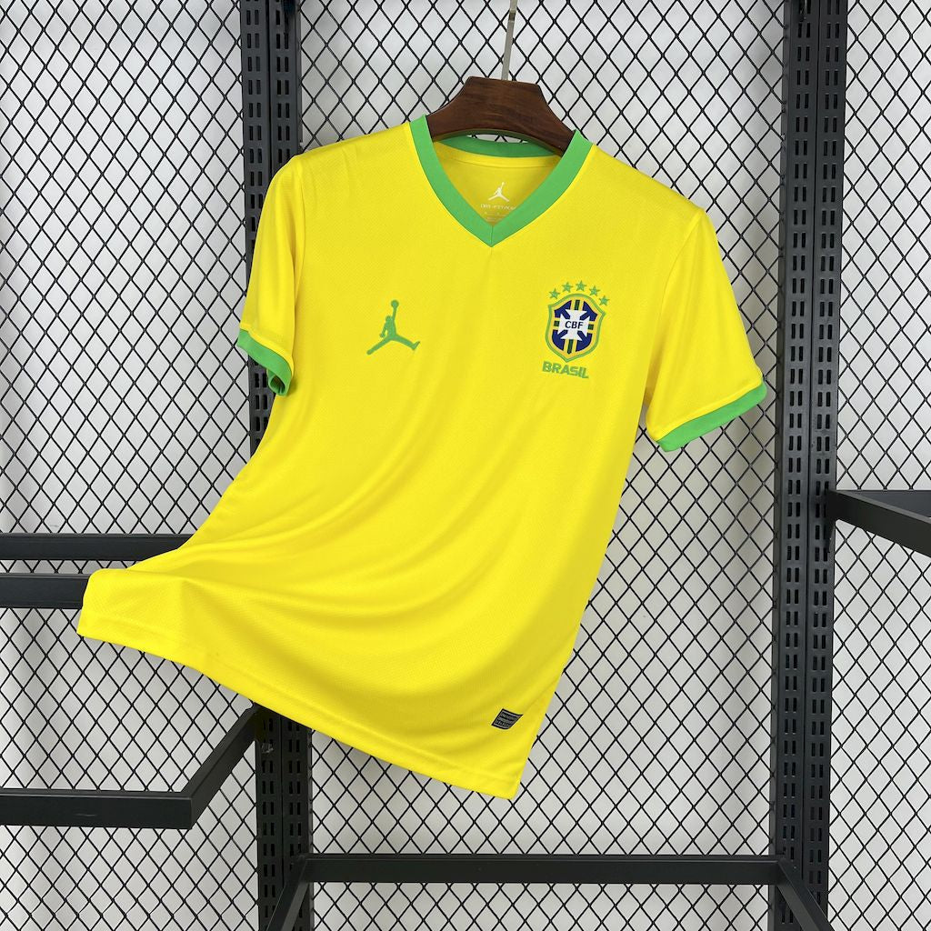 Brazil 2025/26 Jordan Yellow Special Edition Jersey