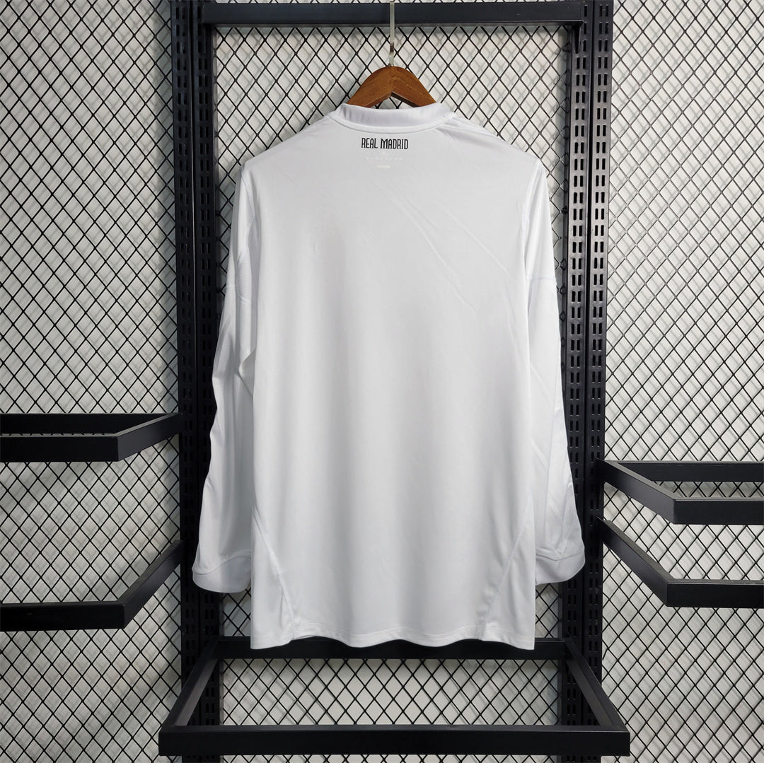 10-11 Real Madrid home long sleeve