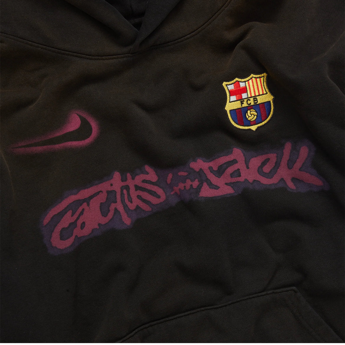Travis Scott X FCB SPRAY LOGO HOODIE