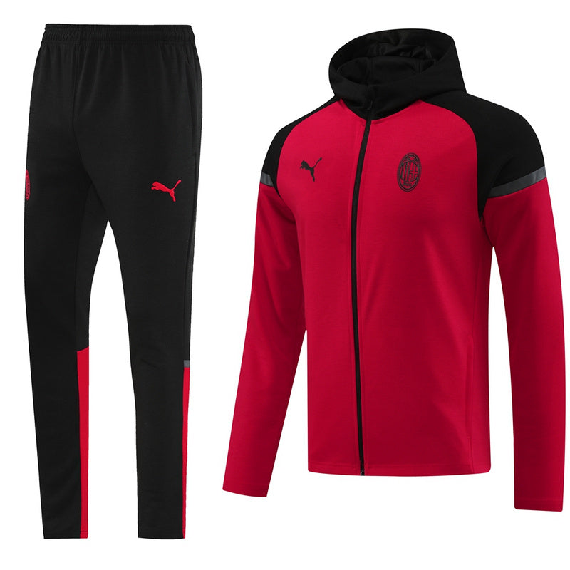24-25 AC Milan Red Hoodies Jacket