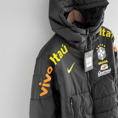 2022 Brazil Cotton Jacket Black