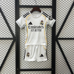 25-26 Real Madrid Home Kid Kits
