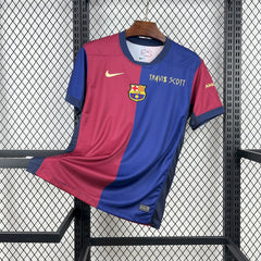 Barcelona 2024/25 Home Travis Scott Special Jersey