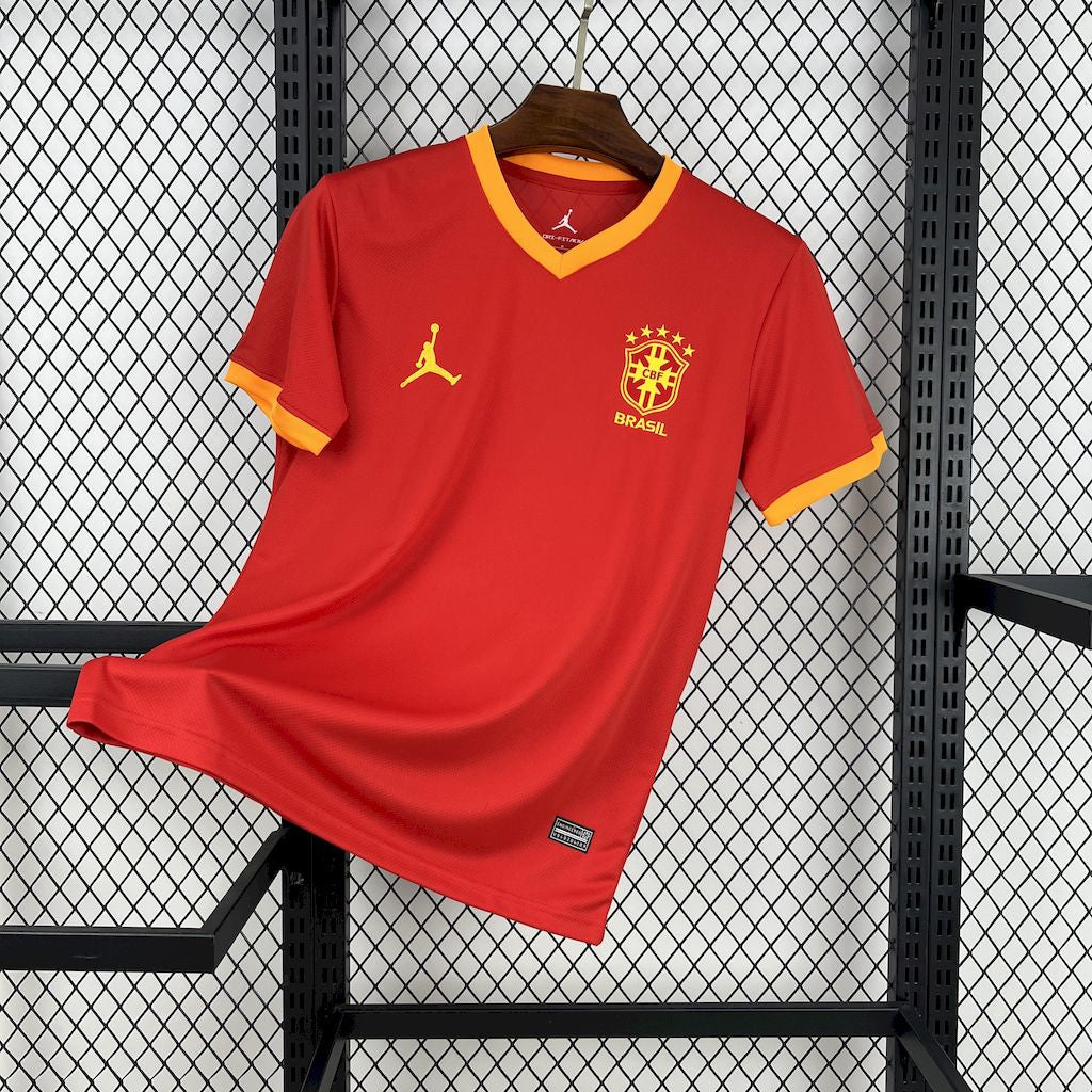 Brazil 2025/26 Jordan Red Special Edition Jersey