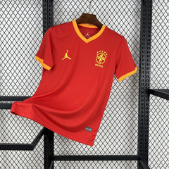Brazil 2025/26 Jordan Red Special Edition Jersey