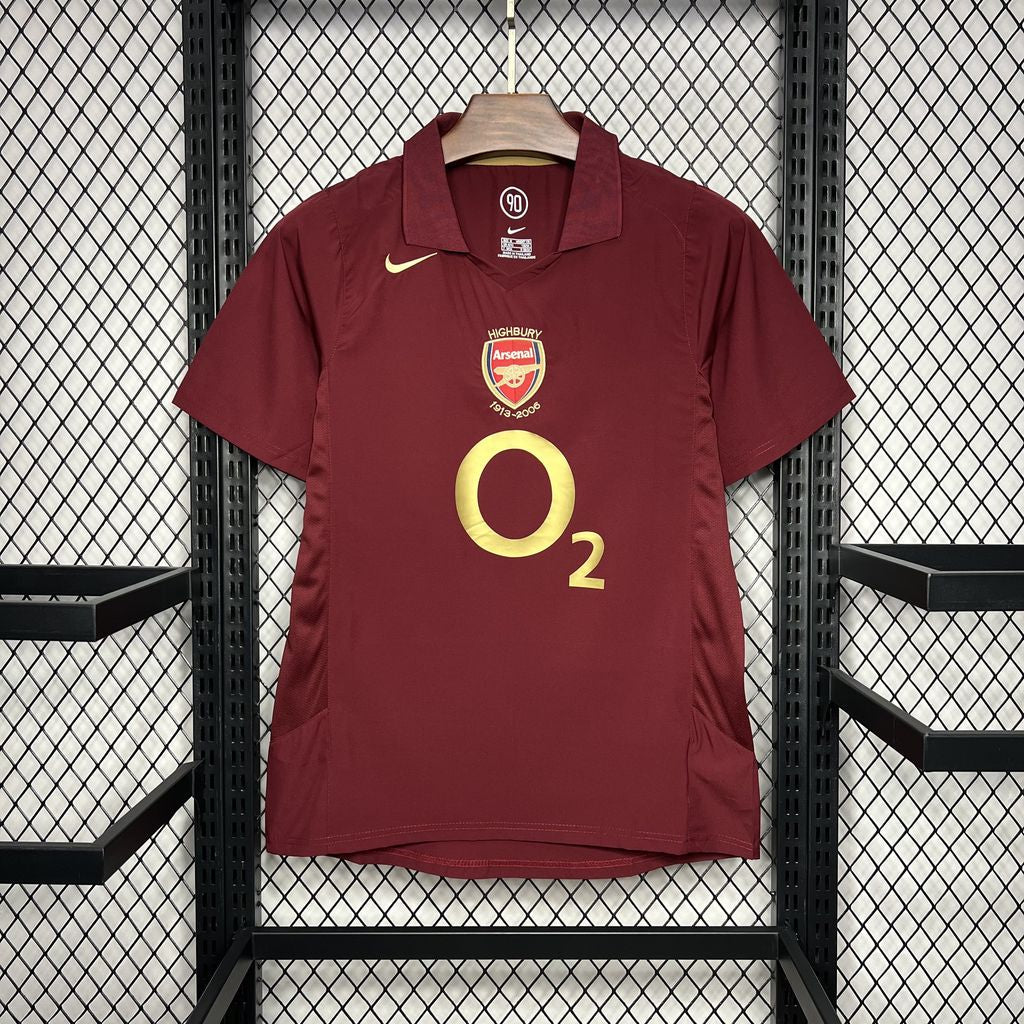 Arsenal 2005/06 Home Retro Jersey