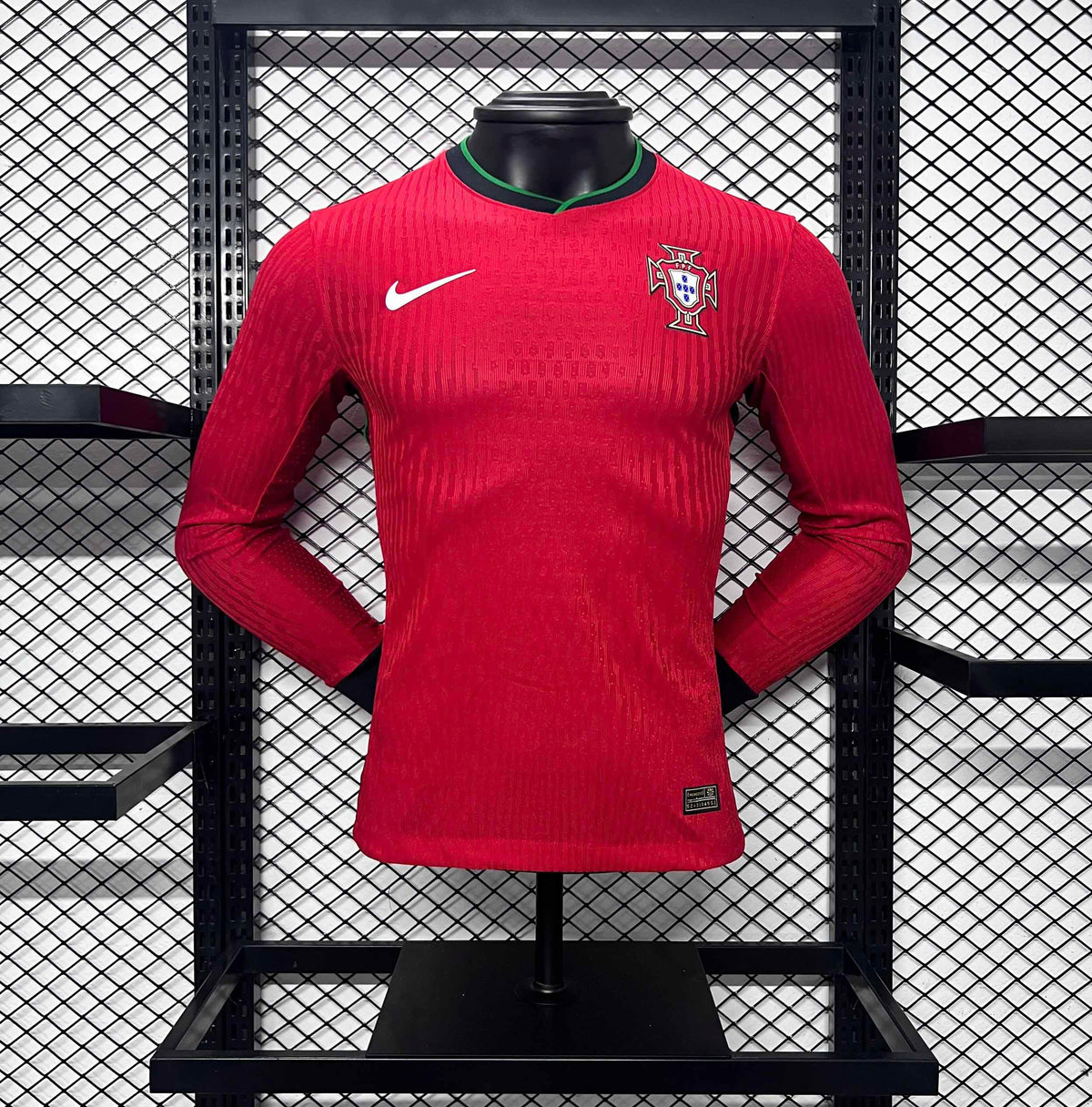2024 Portugal Home Long Sleeve Kit Player Version Shirt