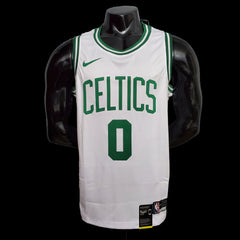 TATUM #0 Celtics white NBA jersey