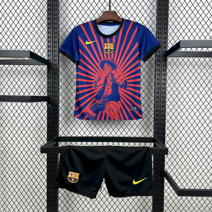 Barcelona 2025/26 ワンピース-モンキー・D・ルフィ Kids Kit