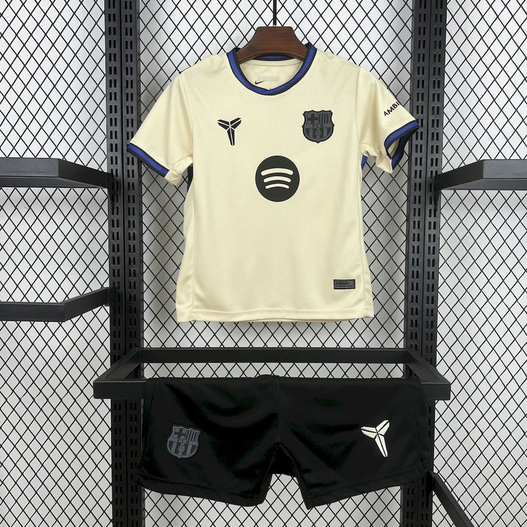 25-26 Barcelona x Kobe Away Kid Kits