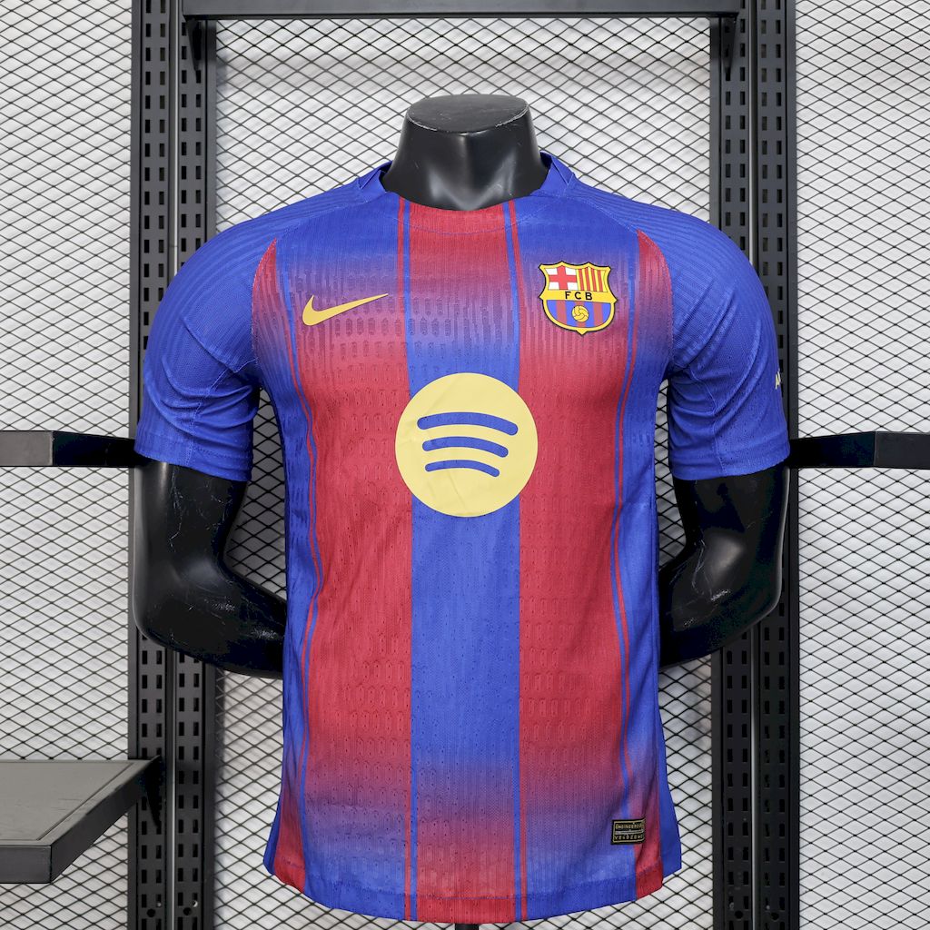 Barcelona 2025/26 Home Jersey Player Version