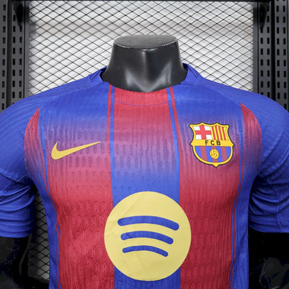 Barcelona 2025/26 Home Jersey Player Version