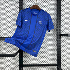 Paris Saint-Germain 2025/26 Pre-match training blue Jersey